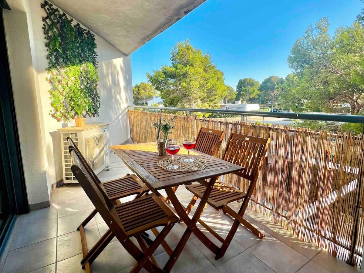 Apartamento En La Playa Calafat Buitenkant foto